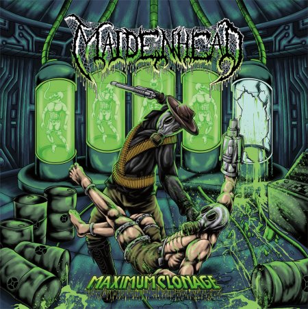 Album cover of Maidenhead's album Maximum Clonage